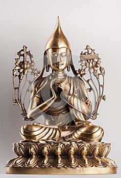 Bodhisattva Avalokiteshvara a made of bronze.