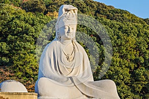 Bodhisattva Avalokitesvara (Kannon) at Ryozen Kannon in Kyoto