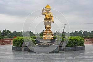 Bodhisattva Siddhartha statue in Lumbini, Nepal