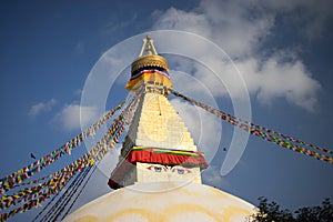 Bodhnath Stupa in Nepal