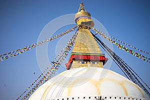 Bodhnath Stupa in Nepal