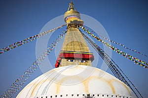 Bodhnath Stupa in Nepal