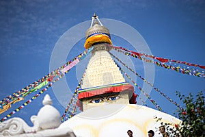 Bodhnath Stupa in Nepal