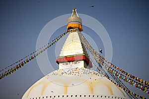 Bodhnath Stupa in Nepal