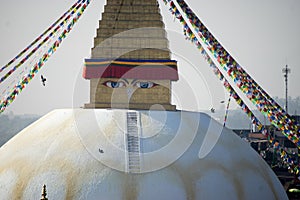 Bodhnath Stupa in Nepal