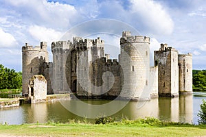 Bodiam Castle, East Sussex, England