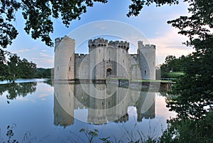 Bodiam Castle, East Sussex, UK photo