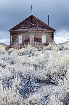 Bodie Ghost house. Abandoned home.