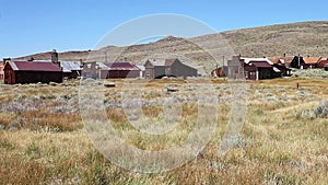 Bodie Ghost Town 1800s cityscape