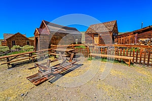 Bodie Ghost Town 1800s cityscape