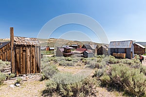 Bodie Ghost Town in California, USA.