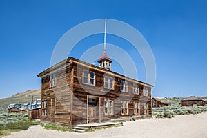 Bodie Ghost Town in California, USA.