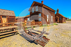 Bodie historic park 1800s houses