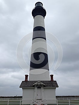 Bodie Island Lighthouse in Winter