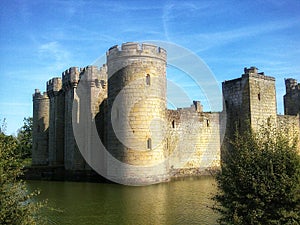 Bodium Castle from the other side of the moat