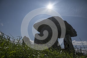 Bodowyr Burial Chamber in wales