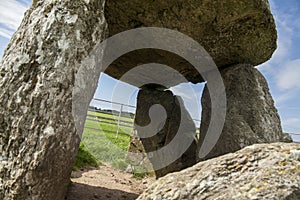 Bodowyr Burial Chamber in wales