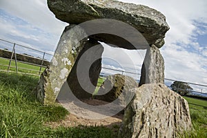 Bodowyr Burial Chamber in wales