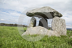 Bodowyr Burial Chamber in wales