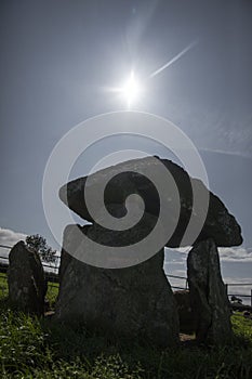 Bodowyr Burial Chamber in wales