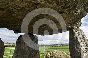 Bodowyr Burial Chamber in wales