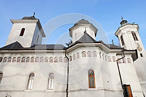 The Bodrog Monastery, Arad County, Romania.