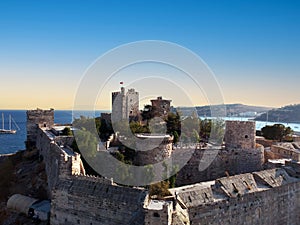 Crusader castle of saint peter in Bodrum