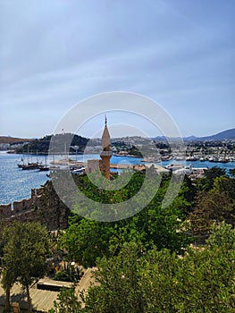 Bodrum castle views