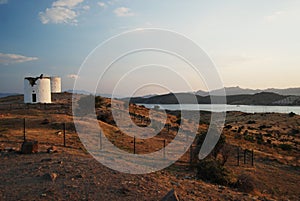 Bodrum old windmills