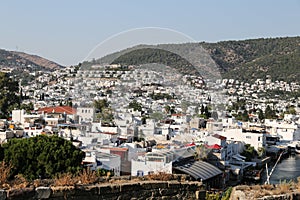 Bodrum Town in Aegean Coast of Turkey