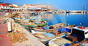 Bodrum town ,Turkey panoramic views ,