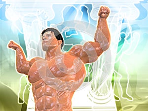 Body Building Background