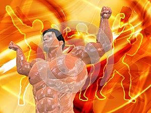 Body Building Background