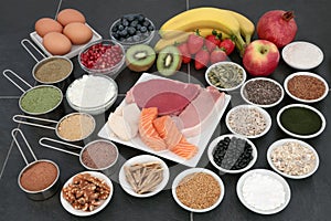 Body Building Health Food Selection