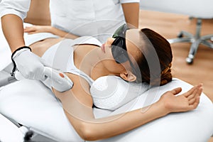 Body Care. Laser Hair Removal. Epilation Treatment. Smooth Skin.