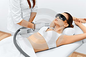 Body Care. Laser Hair Removal. Epilation Treatment. Smooth Skin.