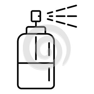 Body deodorant icon, outline style