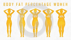 Body fat percentage woman