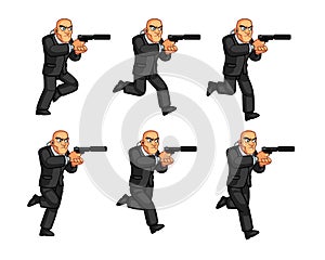 Body Guard Animation Sprite