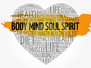 Body Mind Soul Spirit heart