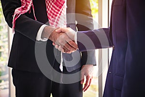 Body part Muslim Arab business man Check hand.