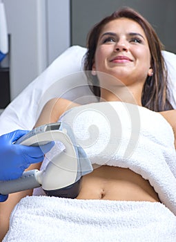 Body treatment device using the latest and finest technological advances