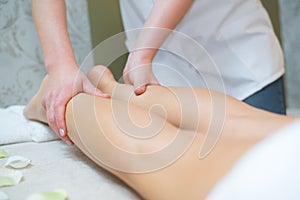 Body treatment at spa