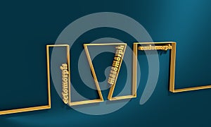 Body types icons set. Ectomorph, mesomorph and endomorph.