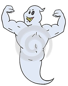 Bodybuilder ghost