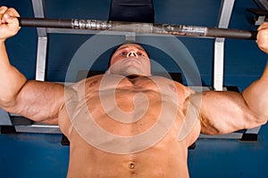 Bodybuilder training