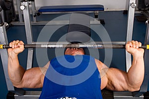 Bodybuilder training