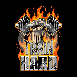 Bodybuilding motivation poster