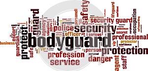 Bodyguard word cloud