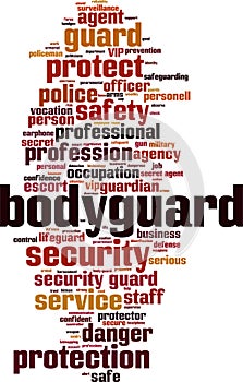 Bodyguard word cloud